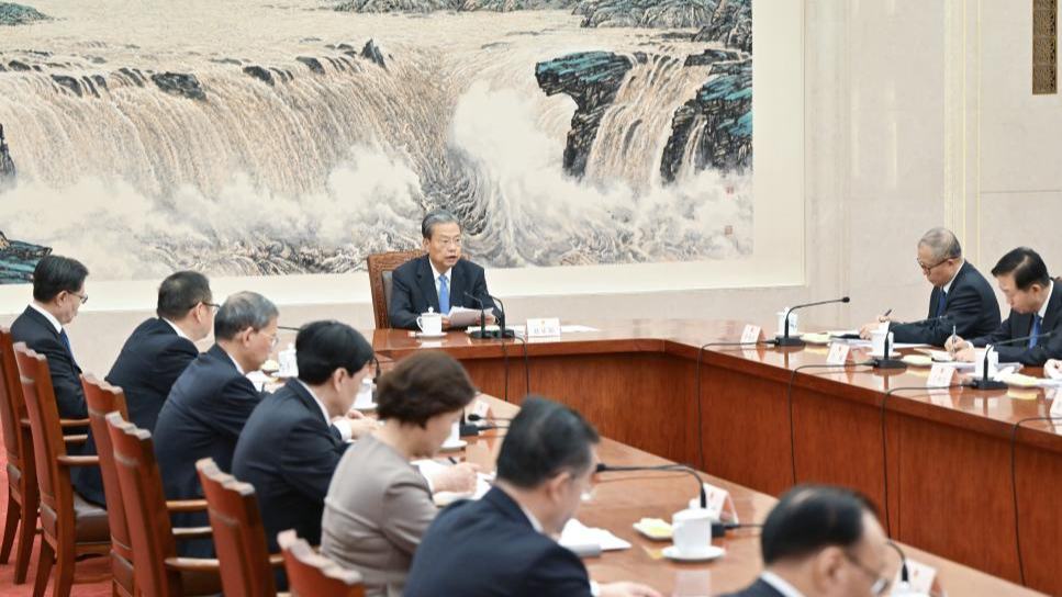 Presidium de sesión legislativa anual de China celebra 2a reunión